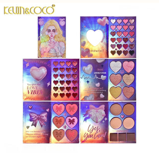 KEVIN & COCO- 67 Colors Face Palette Book